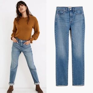 Madewell • The High-Rise Slim Boyjean in Neal Wash: TENCEL™ Denim Edition